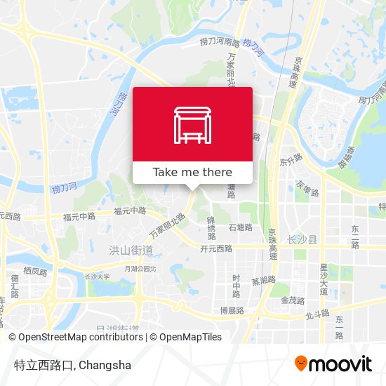 特立西路口 map