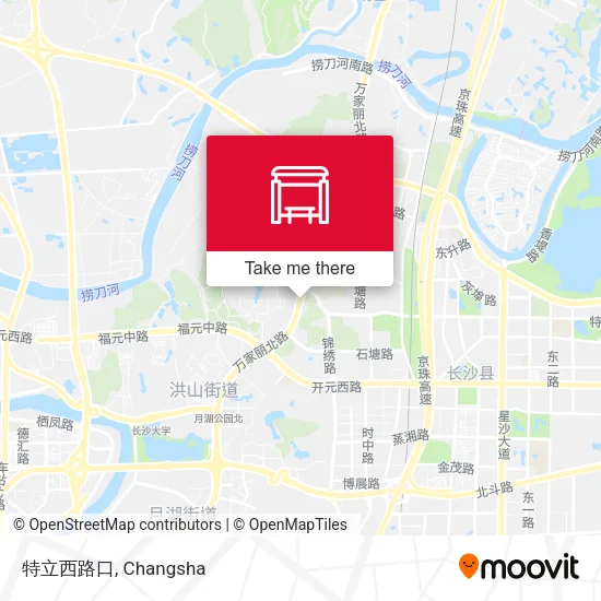 特立西路口 map