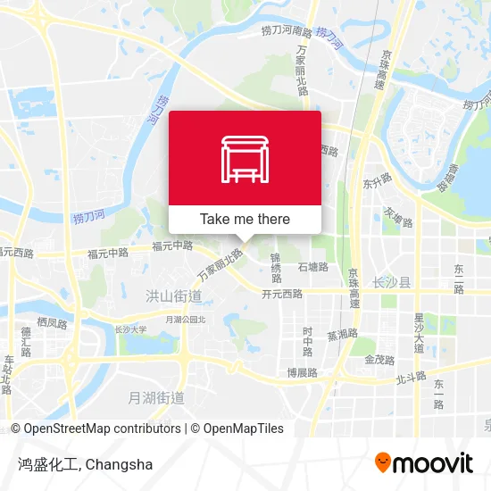 鸿盛化工 map