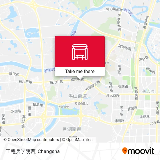 工程兵学院西 map