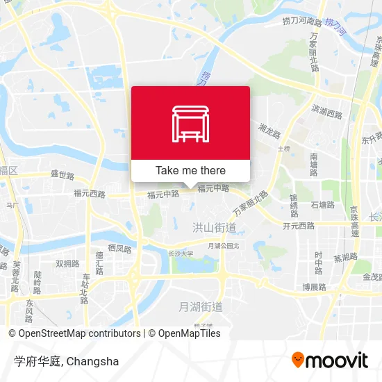 学府华庭 map