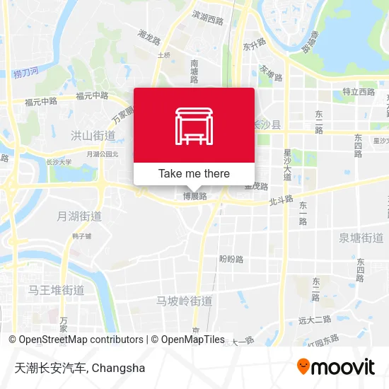 天潮长安汽车 map