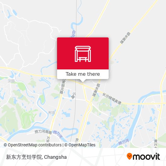 新东方烹饪学院 map