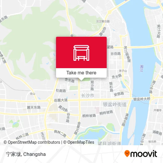 宁家垅 map