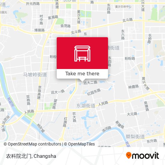 农科院北门 map
