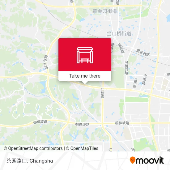 茶园路口 map
