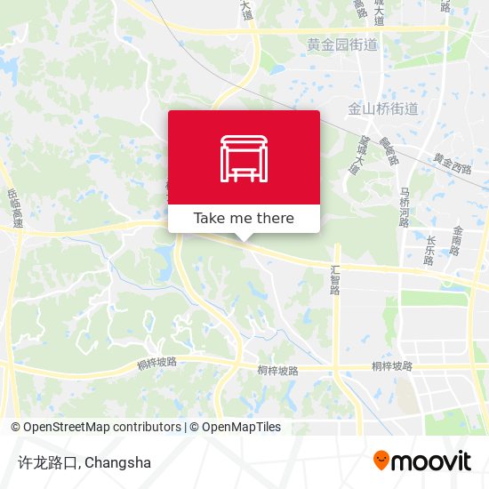 许龙路口 map