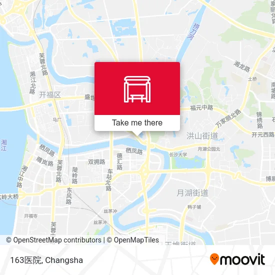 163医院 map