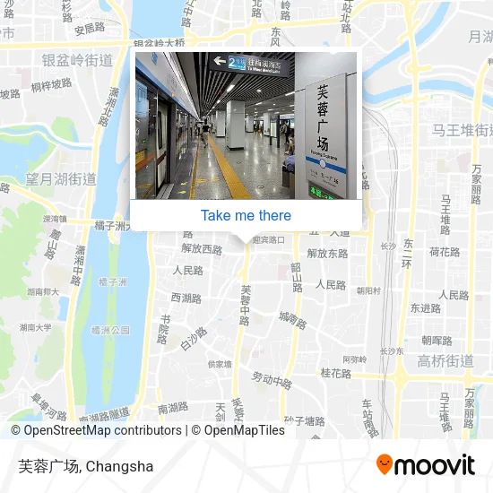 芙蓉广场 map
