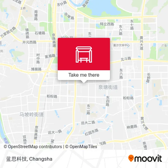 蓝思科技 map