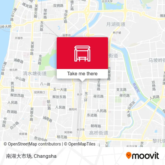 南湖大市场 map