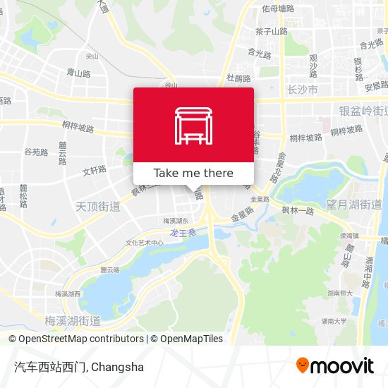 汽车西站西门 map