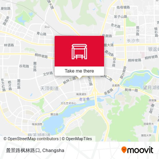 麓景路枫林路口 map