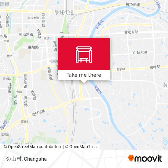 边山村 map