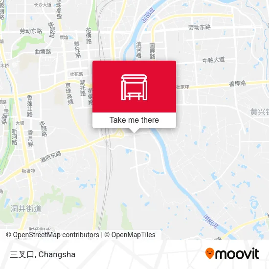 三叉口 map