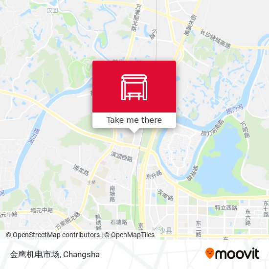 金鹰机电市场 map