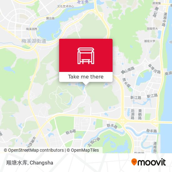 顺塘水库 map
