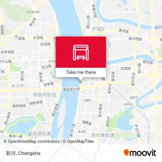 新河 map