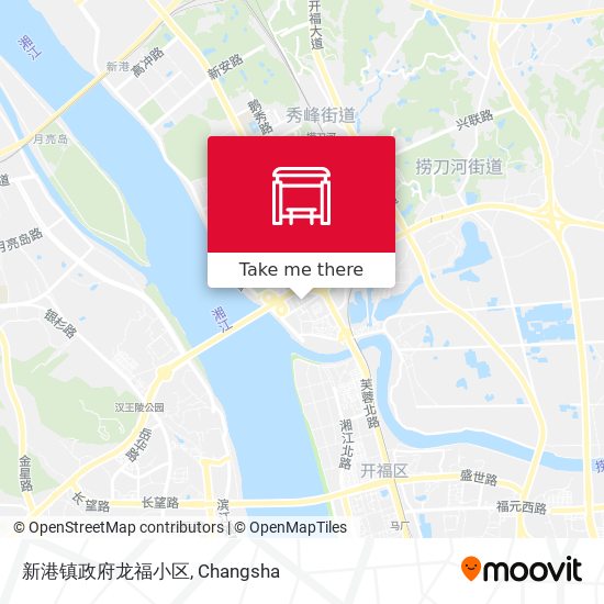 新港镇政府龙福小区 map