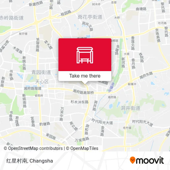 红星村南 map
