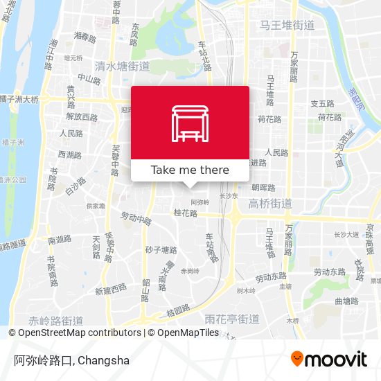 阿弥岭路口 map