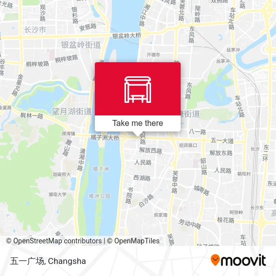 五一广场 map