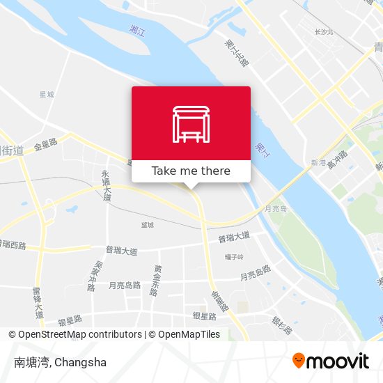 南塘湾 map