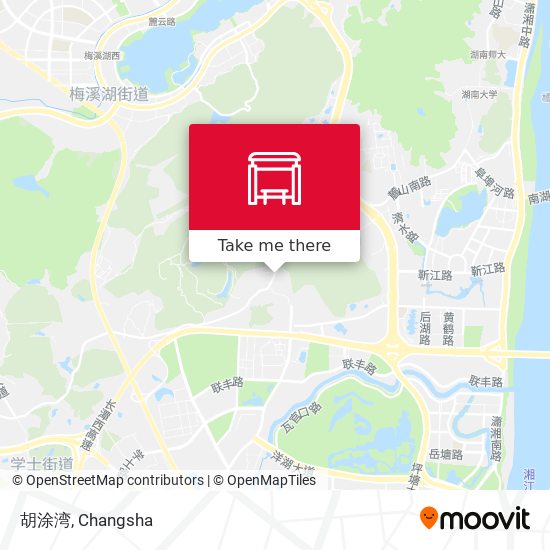 胡涂湾 map