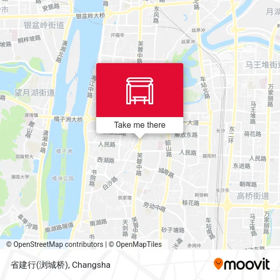 省建行(浏城桥) map