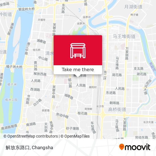 解放东路口 map