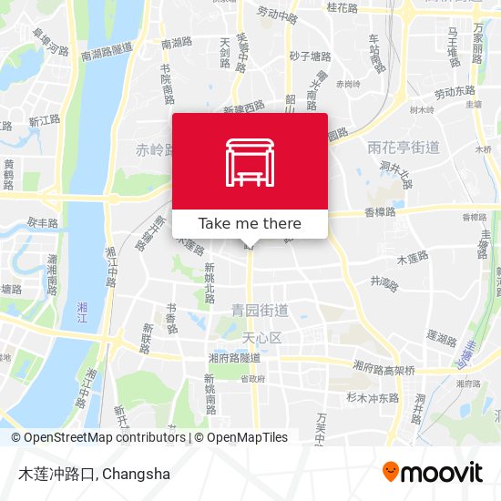 木莲冲路口 map