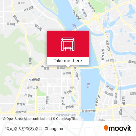 福元路大桥银杉路口 map