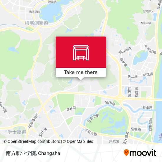 南方职业学院 map