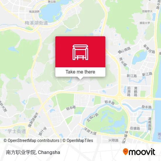南方职业学院 map