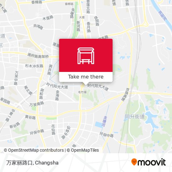 万家丽路口 map