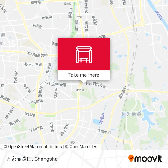 万家丽路口 map