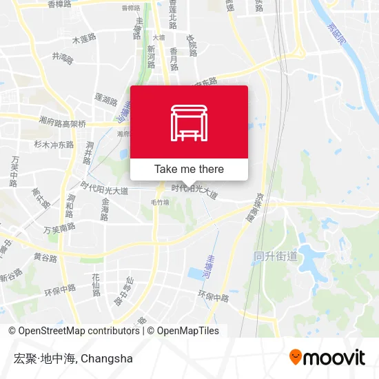 宏聚·地中海 map