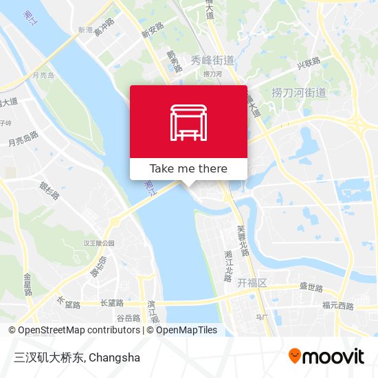 三汊矶大桥东 map