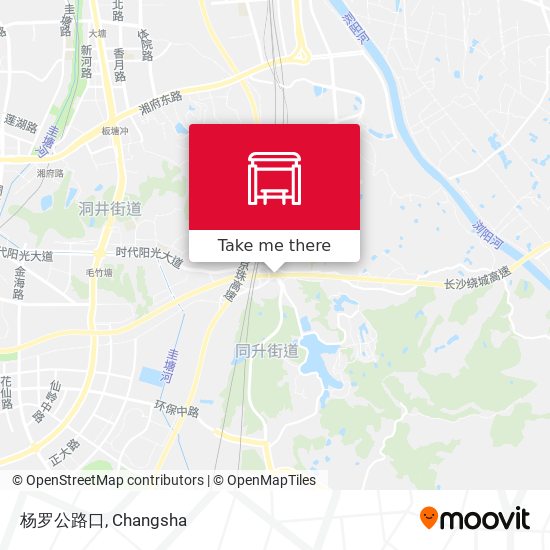 杨罗公路口 map