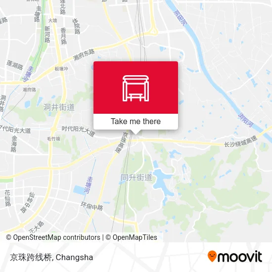 京珠跨线桥 map