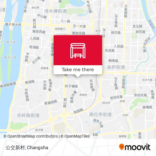 公交新村 map