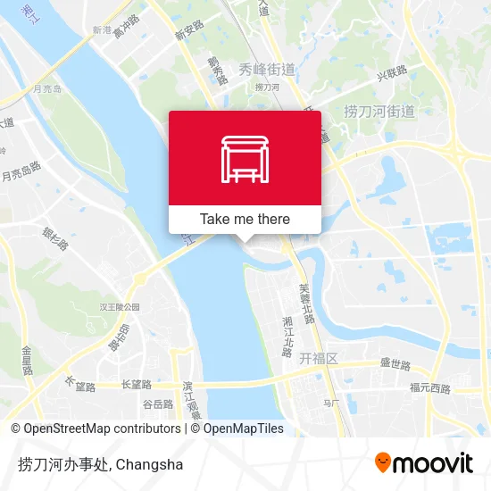 捞刀河办事处 map