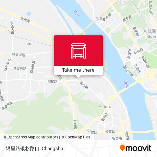 银星路银杉路口 map