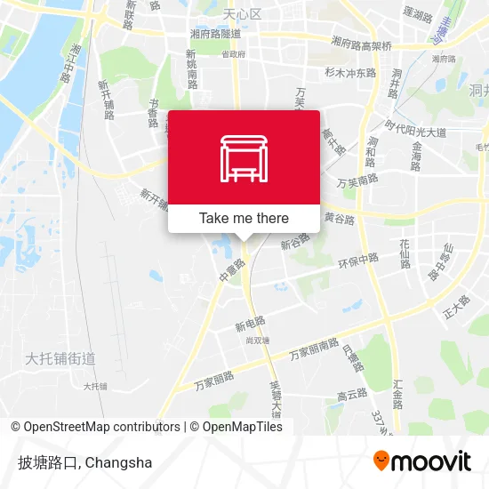 披塘路口 map