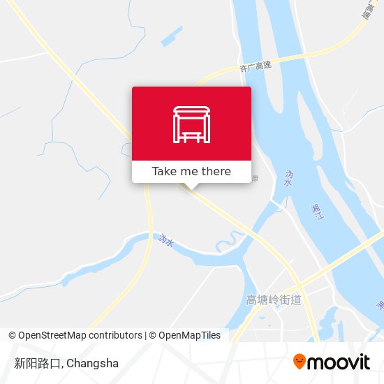 新阳路口 map
