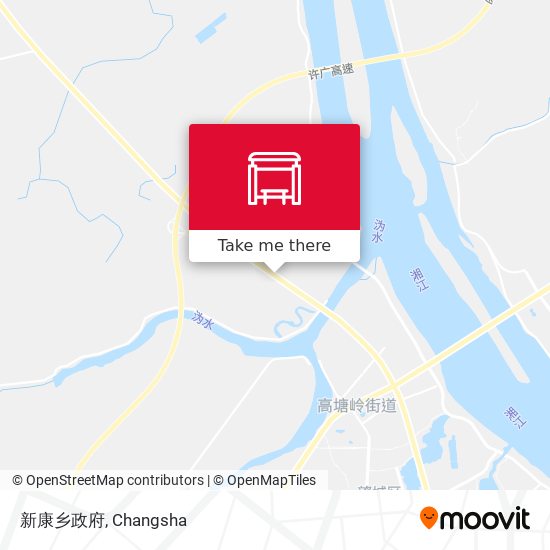 新康乡政府 map