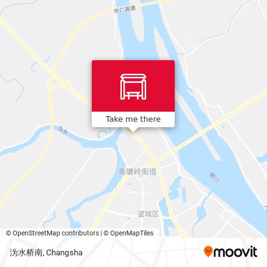 沩水桥南 map