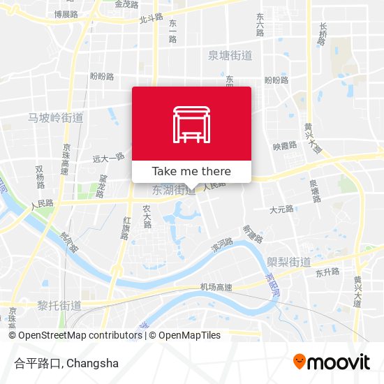 合平路口 map