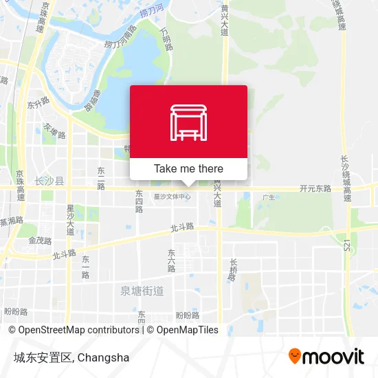 城东安置区 map