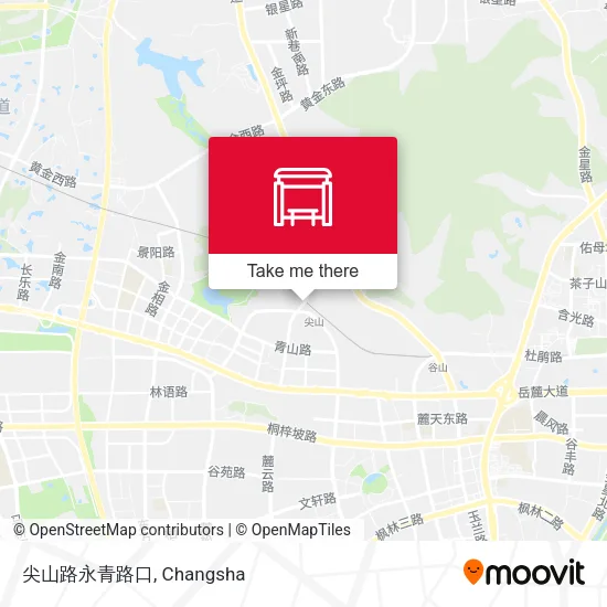 尖山路永青路口 map